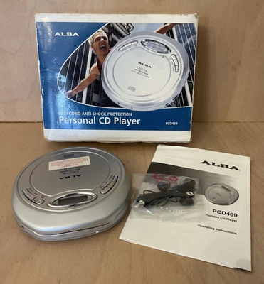 NEU Alba Personal CD Player PCD469 Originalverpackt + Kopfhörer - Bild 1 von 4