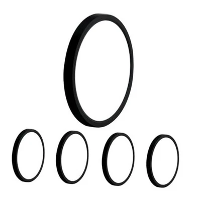 Flush Mount LED Ceiling Light - 18W, 0.67 Inch Super Slim 9 Inch Black-4 Pack - Image 1 of 4