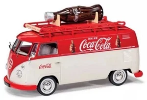 Minicar 143 VW Camper Van Type 2 T1 Split Screen Coca-Cola Bottle Loading - Picture 1 of 2
