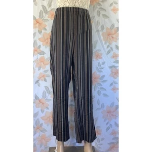 Apostrofo Vestito Pantalone Donna 18 Multicolore Righe Verticali Elasticizzato Cerniera - Foto 1 di 12