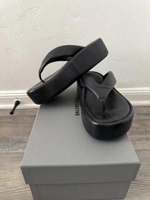 Balenciaga Thong Platform Sandals Size 38 - Image 1 of 4