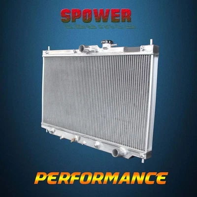 AT For Honda Accord 1990-1993 Prelude 1992-96 DX EX L4 2.2L 19 Aluminum Radiator - Image 1 of 4