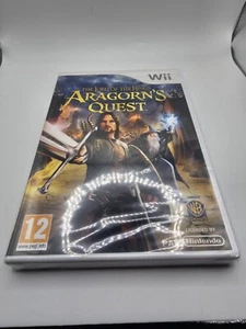 The Lord of the Rings Aragorns Quest Nintendo Wii Game Factory Sealed Pal Uk - Picture 1 of 5