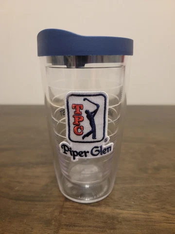 TPC Piper Glen Charlotte, NC Members 16 0Z TERVIS TUMBLER W/LID Cover