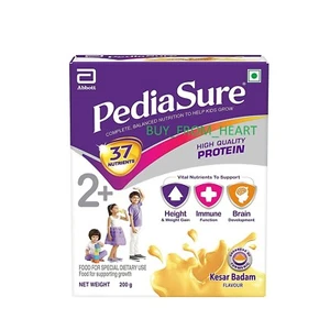 PediaSure Sure Growth Kids Nutrition Health Drink - 200g (Kesar Badam) - Picture 1 of 2