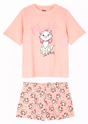 Ladies Pyjamas DISNEY ARISTOCATS Women 6 to 20 T-Shirt Shorts Nightwear Primark
