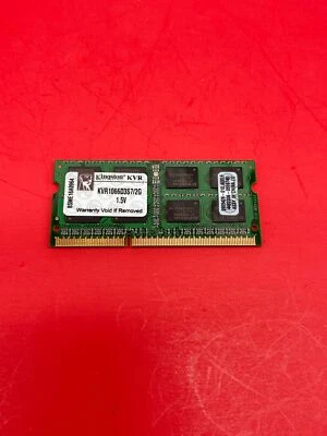 Kingston 2GB Laptop Memory RAM DDR3 PC3-8500 1066MHz SODIMM KVR1066D3S7/2G - Image 1 of 2