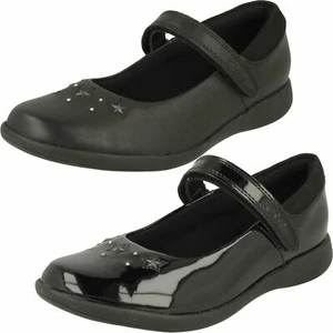 Mädchen Clarks stilvolle Schulschuhe mit Sternendetail "Etch Bright" - Bild 1 von 19