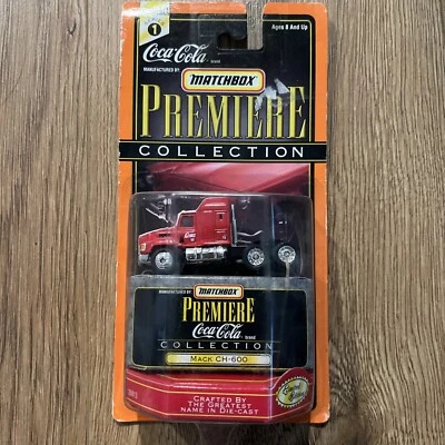 1998 Matchbox Premiere Collection Coca Cola Mack CH-600~New - Image 1 of 2