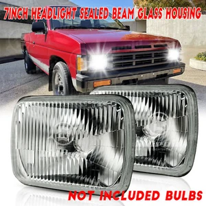 7X6 Glass Lens Headlight Glass Conversion 5x7 Kit to H4/9003 Bulb Type Housing - Bild 1 von 21
