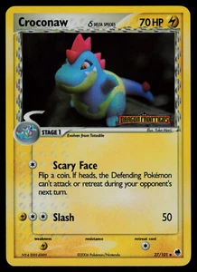 Croconaw - 27/101 - Ex Dragon Frontiers Reverse Holo Uncommon Pokemon Karte - NM - Bild 1 von 2