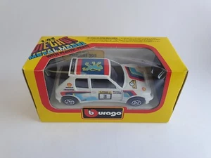 PEUGEOT 205 TURBO 16 cod. 4123 - BURAGO 1/43 DIE-CAST METAL MODEL - Foto 1 di 7
