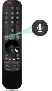 Universal Voice Magic Remote Control For Most LG Smart TVs 2018-2022 With Alexa - Picture 1 of 6