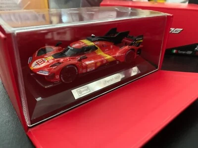 Burago 36312-51 FERRARI 499P 3.0L TURBO V6 WINNER LE MANS 2023 Galado  1/43 - Photo 1/4