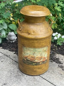 Antike Milchkanne 10 Gallonen Country Cowboy Terrasse Dekoration - Bild 1 von 9