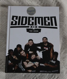 SIDEMEN XIX THE BOOK Hardback SIGNED Edition by all 7 youtube stars - Picture 1 of 4