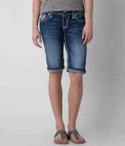 150 $ Rock Revival leichte Bermuda NANCY Shorts 28 - Bild 1 von 10