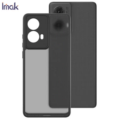 IMAK Para Motorola Moto G85 5G, 4 Esquinas Pequeño Airbag Mate Marco Suave Estuche Cubierta Foto 1 de 4