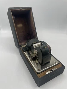 Vintage Office Todd Co. Protectograph Personal Check Writer Original Case - Picture 1 of 9