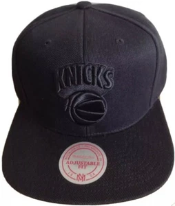 New York Knicks Snapback Mitchell & Ness Cap Under The Black NBA Team Hat Adults - Imagen 1 de 9