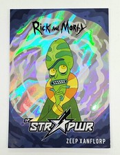 2019 Cryptozoic Rick and Morty Season 2 Blue CZ STR PWR SP9 Zeep Xanflorp
