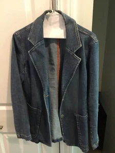 Vintage Bonjour Jean Jacket Size Small - Picture 1 of 3