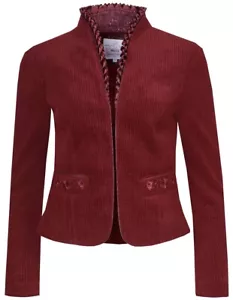 Strickjacke Ines bordeaux Trachtenjacke weinrot MarJo Jacke zum Dirndl - Bild 1 von 30