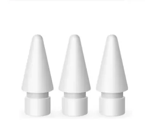 Apple Pencil Ersatzspitze für 1 und 2 Generation / 3 Stück Weiß Nibs Pen Federn - Bild 1 von 5
