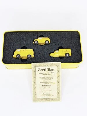 Juego de 3 coches Schuco Piccolo 2002 VW Edition DIECAST 1:90 EMBALAJE ORIGINAL amarillo Foto 1 de 4