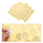 Vintage Wax Stickers for Scrapbooking & Packaging (5 Sheets)