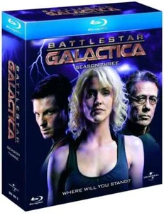 Battlestar Galactica : Season 3 (Blu-ray, 2009, 5-Disc Set) ( NEW ) REG B - Bild 1 von 1