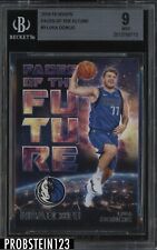 2018-19 Hoops Faces Of The Future #3 Luka Doncic Mavericks RC Rookie BGS 9 MINT