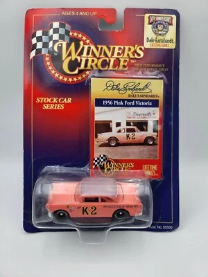 Dale Ernhardt k-2 Stock Car Winner's Circle 1:64 Nascar Die Cast Pink Ford Vict - Image 1 of 2