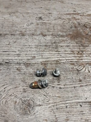 90-98 1996 96 Harley Davidson Fat Boy Upper Belt Guard Cover Bolts Hardware  - Image 1 of 4