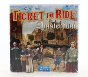 Ticket To Ride Amsterdam Adventure Alan R. Moon Board Game NEW Sealed - Picture 1 of 4