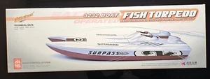 Fish Torpedo 3232 RC Racing Vintage Boat Modell Boot Lancia Motoscafo - Bild 1 von 4