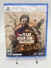 The Texas Chain Saw Massacre (Sony PlayStation 5 2023) With Poster Mint Disc
