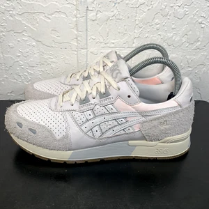 Asics Shoes Mens Size 7.5 Gel Lyte Shoes Beige Pink Athletic Sneakers - Picture 1 of 9