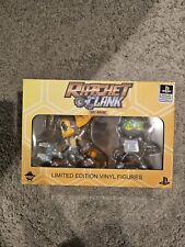 Ratchet And Clank Limited Edition Gold Variant Vinyl Figures ESC Toy RARE 2018