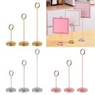 Memo Postcard Picture Clip Table Number Holder Round Card Holder Photo Clip