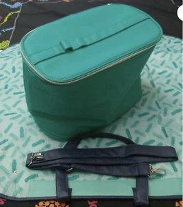 Tupperware Borsa da Picnic 16x12x8,5" e Coperta 40"x34" Premio Consulente Platino - Foto 1 di 7