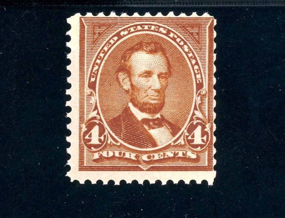 USAstamps Unused FVF US 1898 Lincoln Scott 280b OG MNH SCV $80 - Image 1 of 2