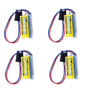 4Pcs MR-BAT ER17330V/3.6V Mitsubishi A6BAT PLC Battery For FANUC CNC System - Picture 1 of 5