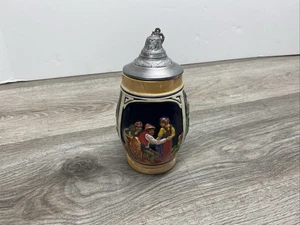 Vintage German Beer Stein with Lid - Very Cool - Picture 1 of 8