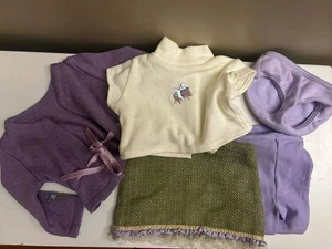 18" American Girl Today Doll 2003 Go Anywhere Meet Outfit Shirt/Tweed Skirt Set - Picture 1 of 10