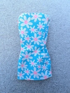 Barbie Ropa Vestido Floral Azul Margaritas Verano Primavera Oficina Pascua Flores  - Imagen 1 de 5