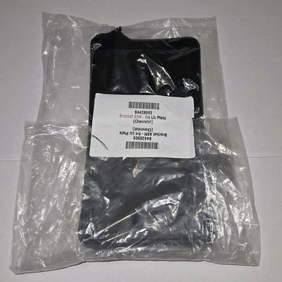 Front License Plate Bracket for 2019 2020 OEM, Chevrolet GM 84428905, New - Image 1 of 4