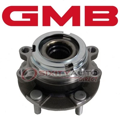 GMB Front Wheel Bearing Hub Assembly for 2007 Nissan Altima 2.5L L4 - qf Foto 1 de 4