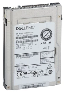 Dysk 3,84 TB SSD SAS 12Gbit/s Kioxia Dell EMC KPM5XRUG3T84 118000662-002 - Zdjęcie 1 z 1