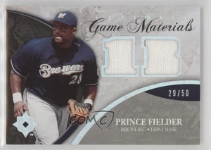 Ultimate Collection Game Materials 2006/50 Prince Fielder #UP-PF parche - Imagen 1 de 3